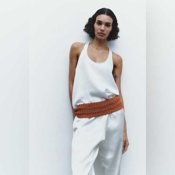 ✨SALE✨ ZARA CROCHET SASH BELT✨SALE✨